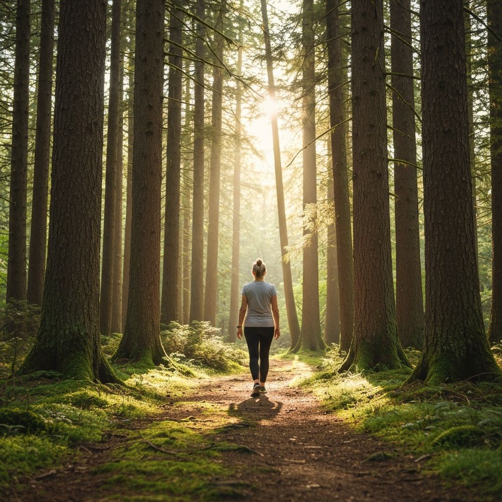 Paseos en el Bosque Reducen el Cortisol: La Ciencia del Shinrin-Yoku